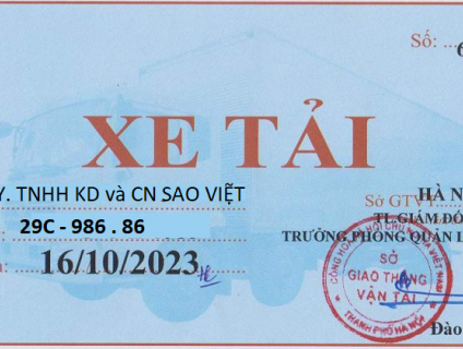 Giấy Phù Hiệu Xe Tải Là Gì ? Làm Thế Nào Để Làm Thủ Tục Đăng Kí Phù Hi