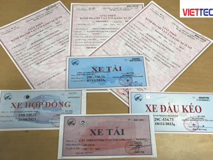 Dịch vụ phù hiệu xe tải hàng đầu tại Việt Tech, Uy tín – Chất Lượng