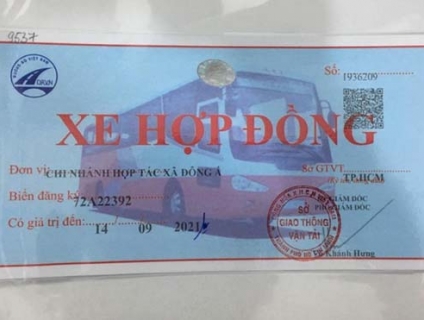 Hướng Dẫn Thủ Tục Xin Cấp Phù Hiệu Xe Hợp Đồng Nhanh Nhất 2021
