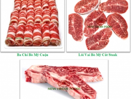 THỊT BÒ MỸ NHẬP KHẨU - NEW FRESH FOODS
