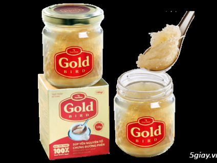 nước yến chưng sẵn đường phèn nguyên tổ Gold