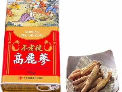 Hồng sâm khô nguyên củ Daedong Korea 6 năm tuổi - Korean Red Ginseng 6