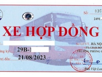 Những Thay Đổi Mới Nhất Về Quy Định Phù Hiệu Xe Hợp Đồng Năm 2021