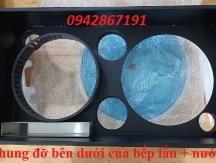 Bếp lẩu nướng 2 trong 1 âm bàn