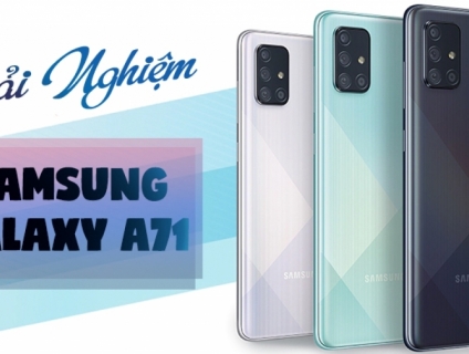 Điện thoại Samsung Galaxy A71 (Giảm giá 30%)