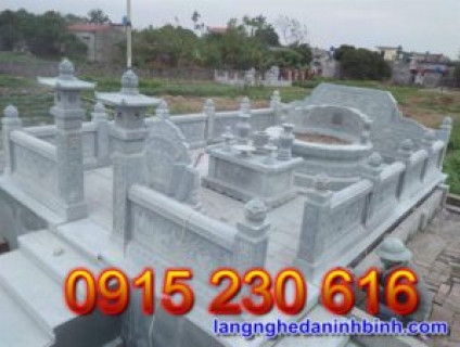 10+ Mẫu khu lăng mộ nghĩa trang gia đình dòng họ đẹp cao cấp hiện đại