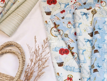 Bán vải cotton 100% họa tiết độc lạ Chuanshui