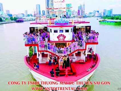 Ăn tối trên Tàu Indochina Queen