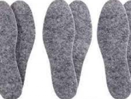 Vải nỉ felt may lót đế giày