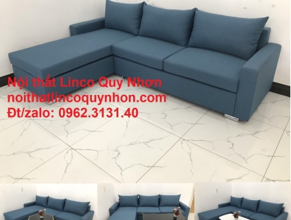 Mẫu sofa góc L 2m2 | Sopha góc chữ L giá rẻ | Nội thất Linco Quy Nhơn