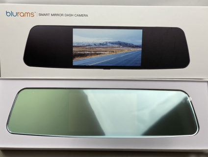 Carcam Gương Blurams Wifi Adas Gps, 2 Mắt Trước Sau Siêu Nét, Siêu Đỉn