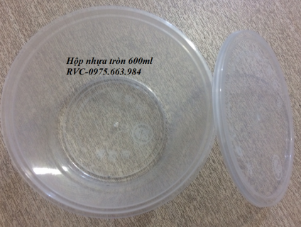 Hộp Nhựa Tròn Đựng Thức Ăn Nóng Gía Sỉ