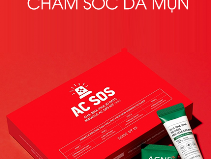 Bộ Kit Giảm Mụn Some By Mi AC SOS AHA BHA PHA 30 Days