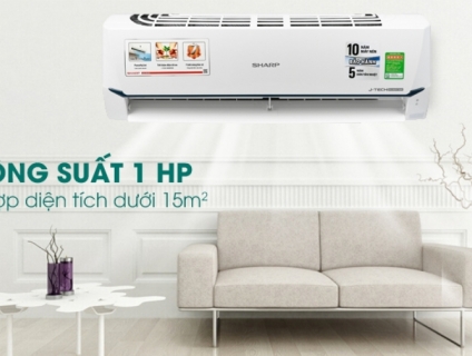 Máy lạnh Sharp Inverter 1 HP Chỉ 6tr8