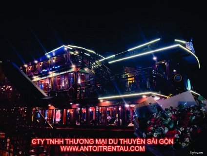 [Hot] Vé ăn tối trên du thuyền sang trọng tại Sài Gòn