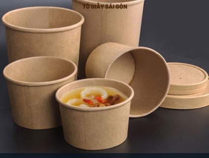 Cung cấp tô giấy kraft thân thiện với môi trường