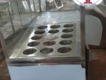 Quầy bán cháo dinh dưỡng inox cao cấp, chất lượng nhiều mẫu mã chọn lự