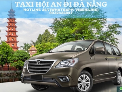 Taxi hội an đi đà nẵng