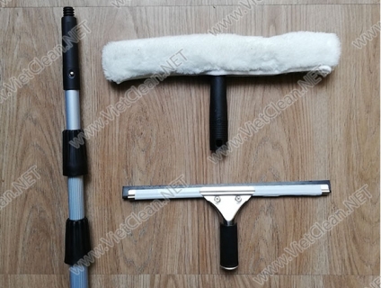 [Giảm giá] bộ cây lau kính 3 món 6m - Hàng có sẵn