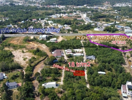 ĐẤT THỔ CƯ TUYẾN TRÁNH DƯƠNG ĐÔNG, TP.PHÚ QUỐC_GIÁ NGỘP