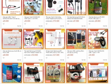 Pin dự phòng , sạc , cáp chính hãng anker , samsung