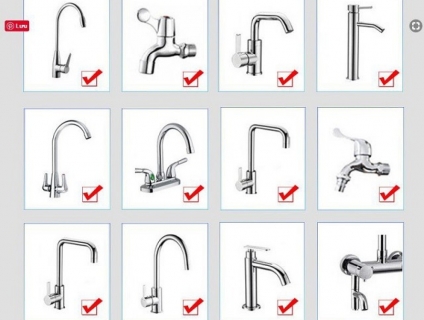 Đầu Nối Vòi Chậu Rửa Bát Tăng Áp Xoay 360 Độ