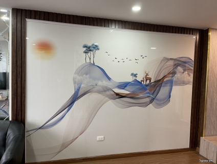 Nhà máy sản xuất tấm vân đá, vân đá đối xứng tại Hà Nội