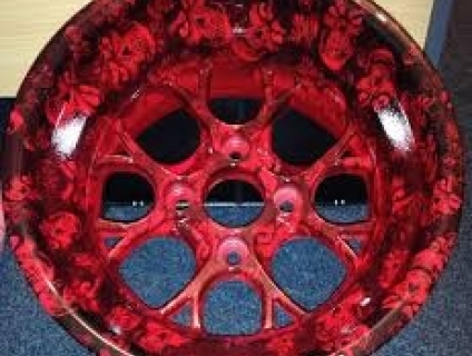 Nhận gia công sơn nhúng carbon, sơn vân gỗ, sơn vân đá cho ô tô