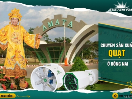 Công ty sản xuất quạt công nghiệp ở đồng nai