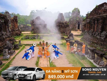 Taxi từ sân bay Đà Nẵng đi khu di tích Mỹ Sơn (Quảng Nam) giá rẻ