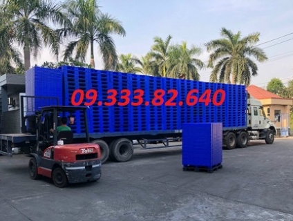 Pallet Nhựa An Giang Gía Rẻ - Giảm Gía Cực lớn Mùa Mưa Này