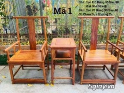 Bộ Bàn Ghế Tai Quan Gỗ – Vẻ Đẹp Truyền Thống Đậm Chất Á Đông