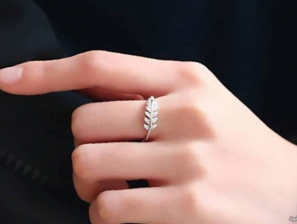 Nhẫn bạc đính đá PNJSilver Xmas XMXMW000053