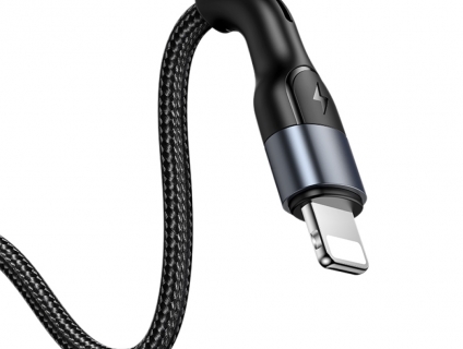 SJ448 - Cáp Usams Lightning Aluminum Alloy Braided Data Cable 1000mm