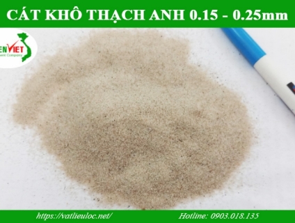 Cát Khô Thạch Anh Loại 0.15 - 0.25mm Tại Xuyên Việt [Nhà Cung Cấp]