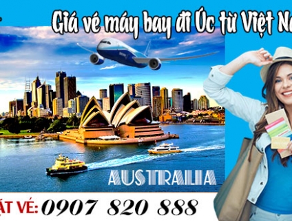 Giá vé máy bay đi Úc từ Việt Nam