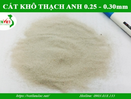 Cát Khô Thạch Anh Loại 0.25 - 0.30mm Tại Xuyên Việt [Nhà Cung Cấp]