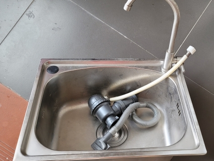 SG -Thanh lý mấy bộ bồn rửa chén đơn dùng rồi còn mới