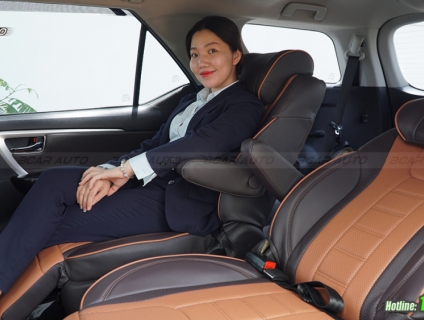 Xe Toyota Fortuner độ ghế Limousine Sang trọng