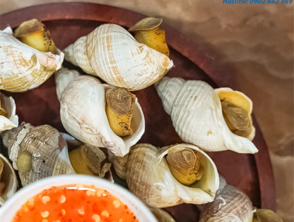 Ốc Bulot Hấp Sả Chanh