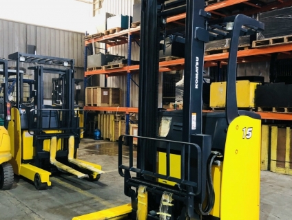 Xe nâng điện đứng lái Komatsu 1,3,5 tấn