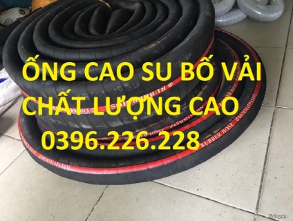 Địa chỉ cung cấp ống cao su bố vải phi 60, phi 76, phi90 chịu mài mòn