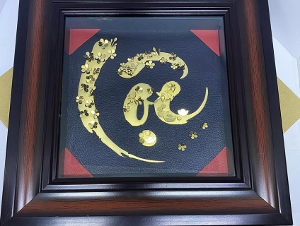 Tranh Treo Tường/ Để Bàn Mạ Vàng Cực Đẹp - Sang Trọng