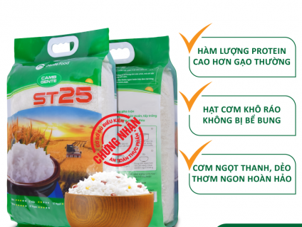 ST25 Gente food túi 10kg 220,000 chỉ còn 170,000