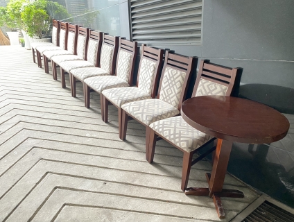 THANH LÝ BỘ BÀN ĂN GỖ TỰ NHIÊN 100%