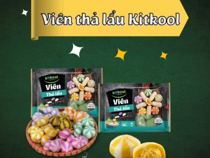 Thực phẩm kitkool tuyển sỉ đại lý toàn quốc viên thả lẩu