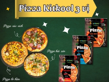 Thực phẩm kitkool tuyển sỉ đại lý toàn quốc pizza các loại