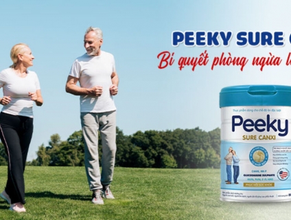 Peeky Sure Canxi – Bí quyết phòng ngừa loãng xương