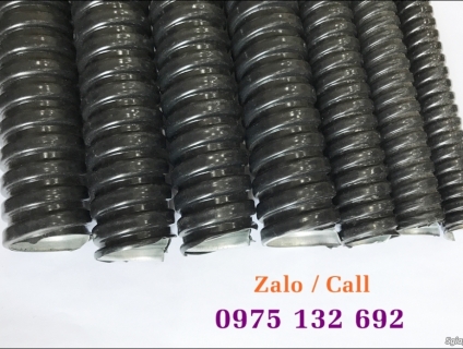 Ống ruột gà lõi thép bọc nhựa PVC chống dầu, chống nước