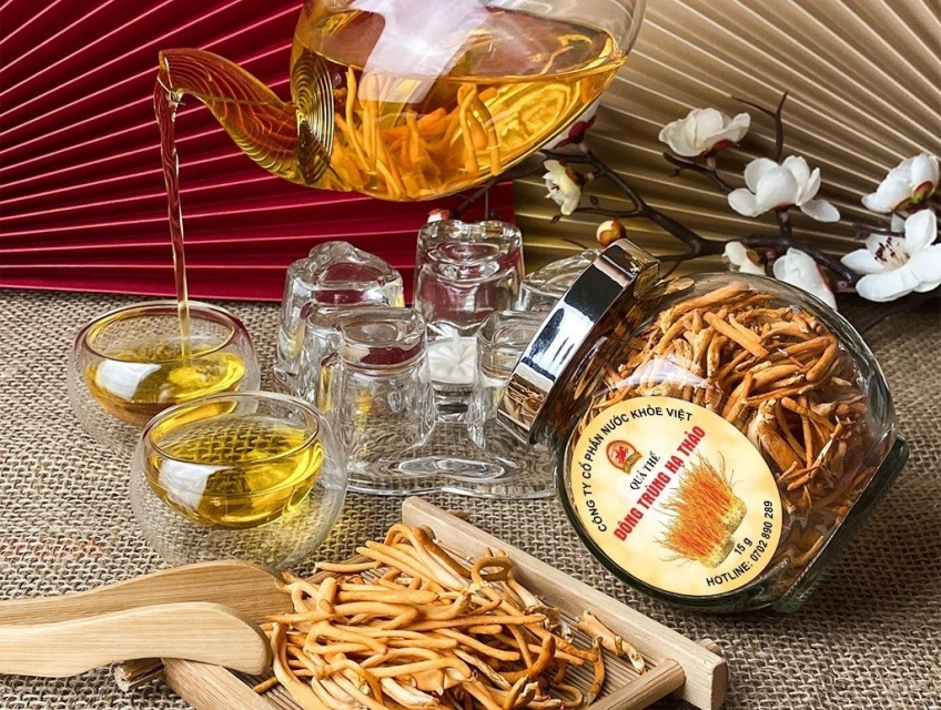 Qủa thể khô Đông trùng hạ thảo 15gram dành cho người bệnh tại Quận 4